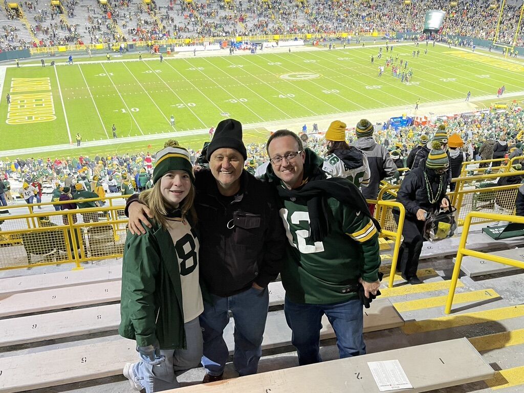Generations of Packers fans